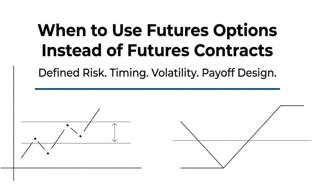 When to use futures options instead of futures contracts