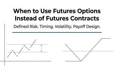 When to Use Futures Options Instead of Futures Contracts