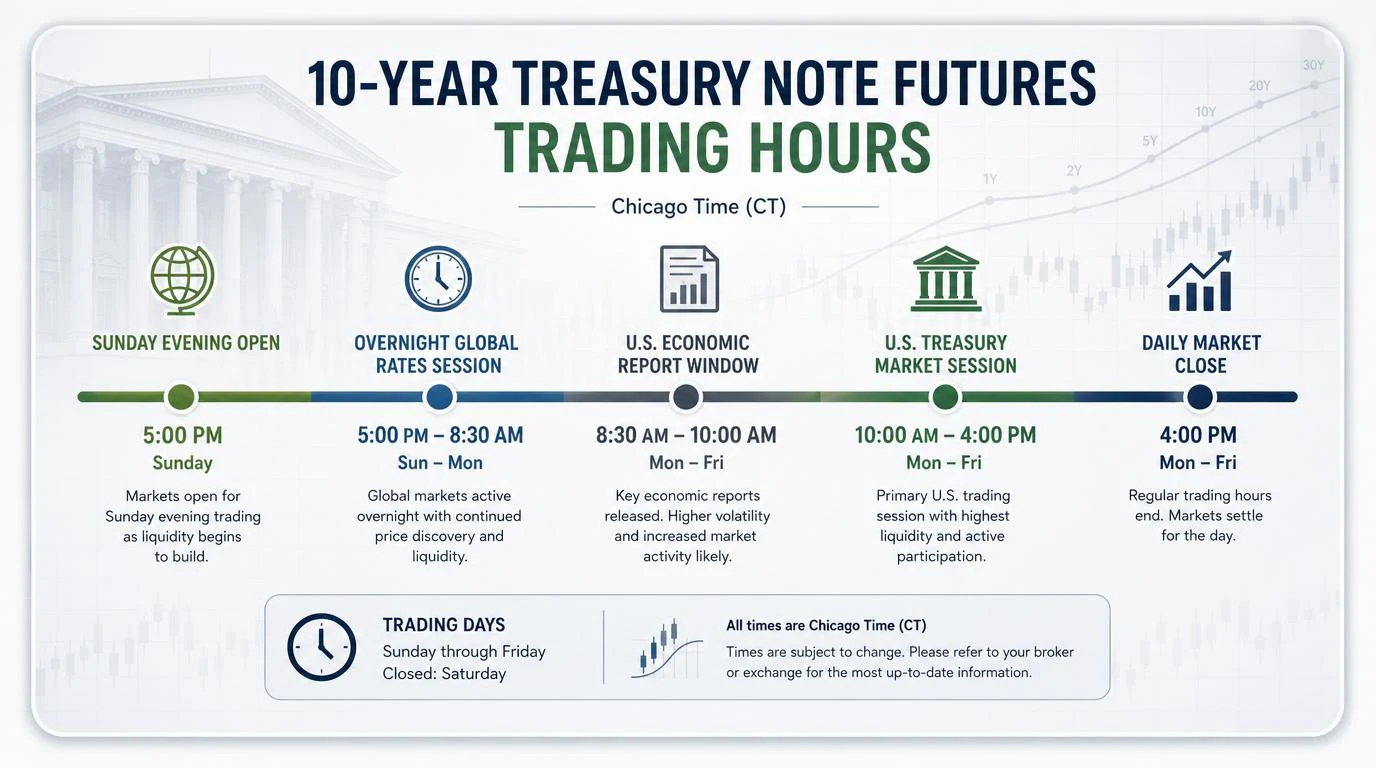 10-Year Note futures trading hours