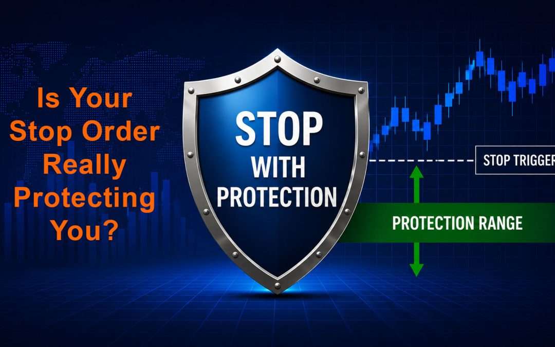 Stop orders with protection information