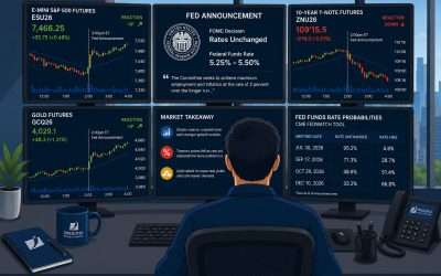 How Fed Decisions Affect E-mini S&P 500, Interest Rate and Gold Futures