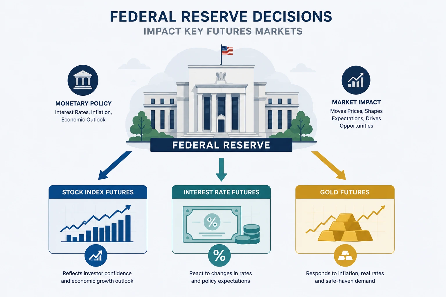 How one Fed decision impacts several futures markets