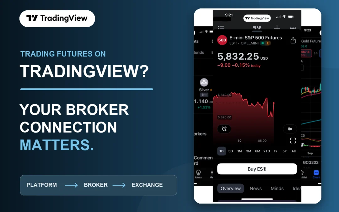 Trading Futures on TradingView: Why Your Broker Connection Matters